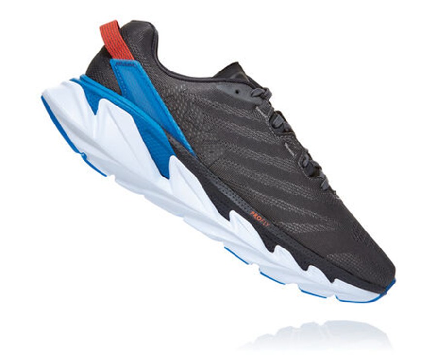 Hoka One One Koşu Ayakkabısı Erkek Gri - Elevon 2 - QR9570436